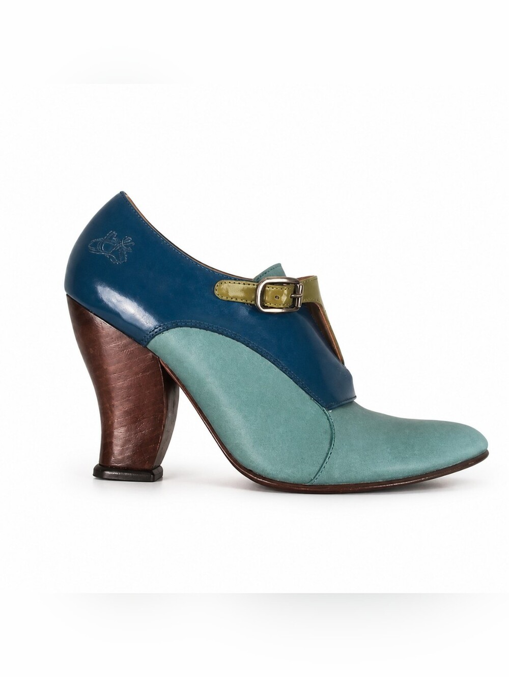 John Fluevog Conversations Glenham Heeled monkstrap shoe Womens Size 6
